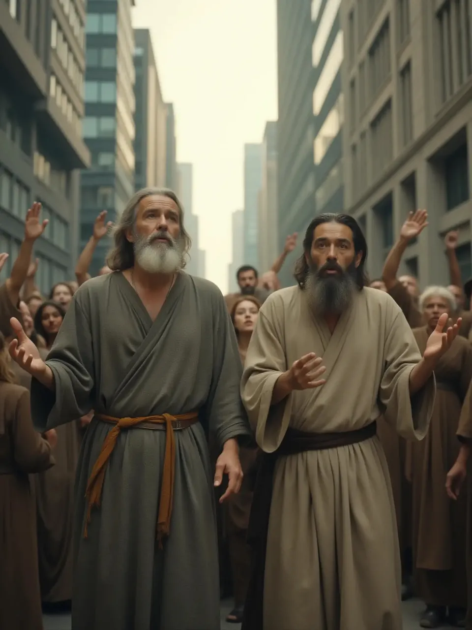 God sends His Two Witnesses — Harlan1965さんのAIイラスト