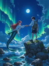 海賊 vs 人魚·夜の海で会うなら の投稿作品