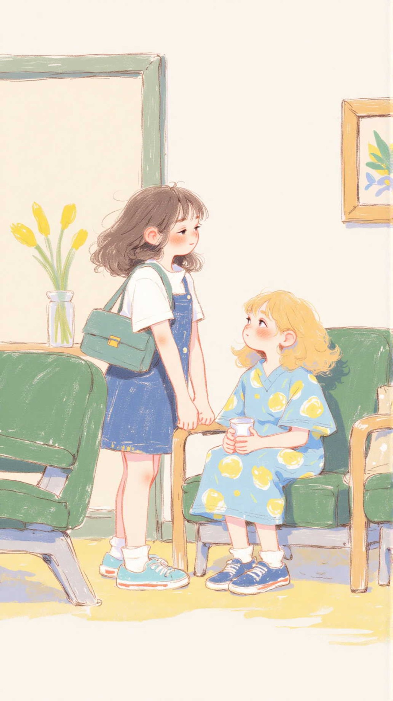 見知らぬ人からの温もり — 貸します　　djdんjd💗さんのAIイラスト