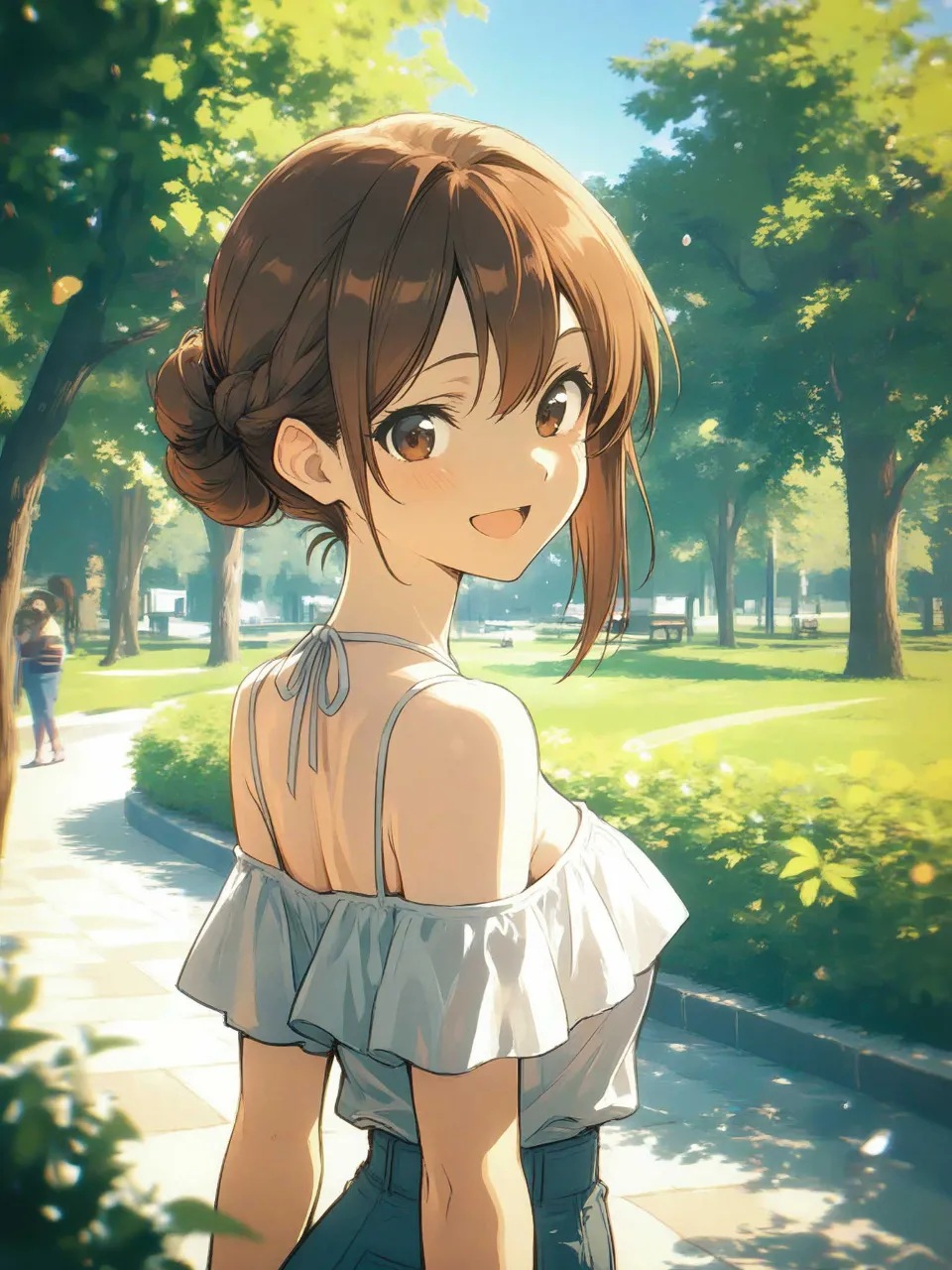 「ちょっと歩こっか❤️」
