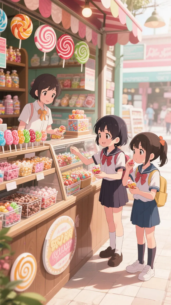 駄菓子屋さんの午後