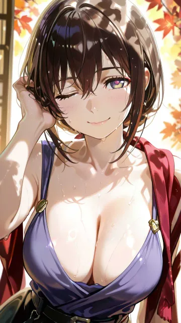 Illustration of look-up side… - 濡れた目