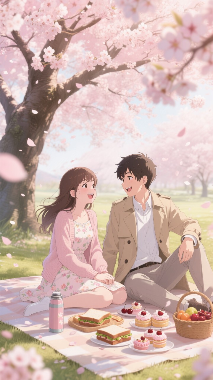 花びらの中で、君と笑う