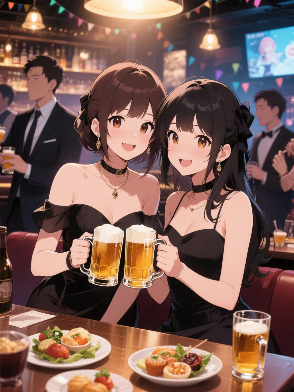 夜の二次会②