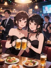 夜の二次会②