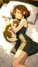 子猫とお昼寝·もふもふ日和 の投稿作品