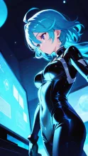 宇宙船の中 — 習近平は規制で描けないさんのAIイラスト