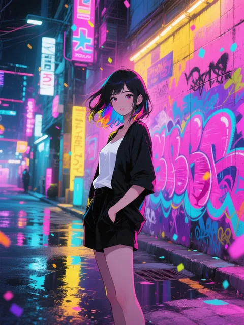 カラフルストリート✖︎稚奈