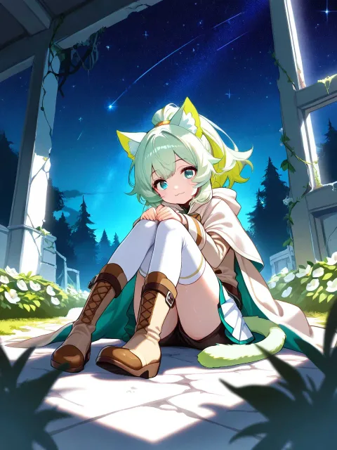 変わらない…あの日と同じ星空だ…