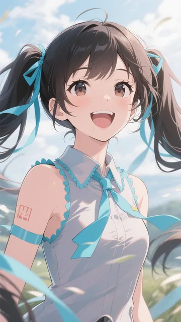 A twin-tail girl with… - 🌟 イベント 第152弾