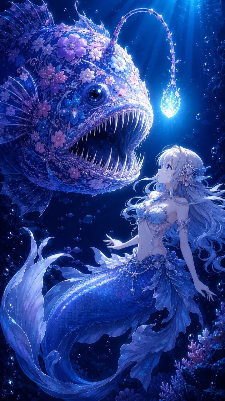 チョウチンアンコウと人魚