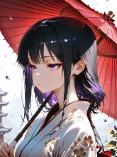 和傘の君·しっとり和の風情 の投稿作品