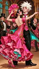 ボールルームダンスを派手に踊ろう