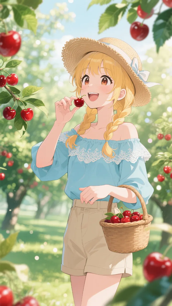 S 木漏れ日のチェリーハンター