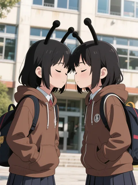 ♩ありさんと ありさんが ごっつんこ