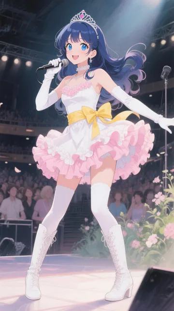 Anime girl 90s anime