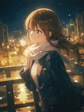 夜の街で待ち合わせ