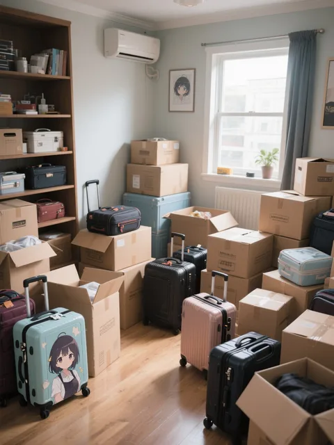 引越し荷物が片付かない