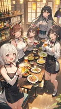 キラキラ女子達の忘年会
