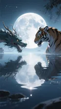 🐯睨み合い🐉