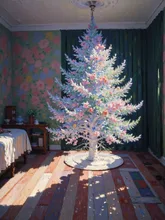 穏やかなクリスマスの朝 — haruru♡さんのAIイラスト