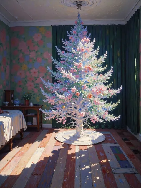穏やかなクリスマスの朝