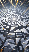 Shattered Cube — wutongshuさんのAIイラスト