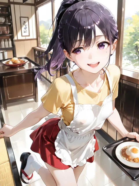 シシリアンライスできたよー!温かいうちに早く食べんね