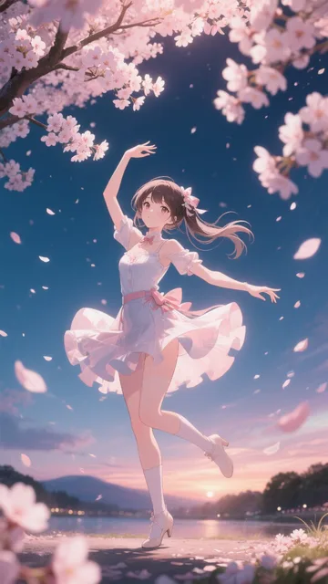春光の🌸桜舞う少女MAX🌸