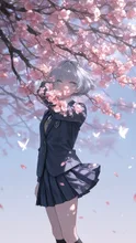 白銀の春、ひとひら