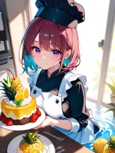 ケーキの中身は全てハバネロの、ブラックコック