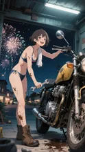 In a hot summer night — The Edge80さんのAIイラスト