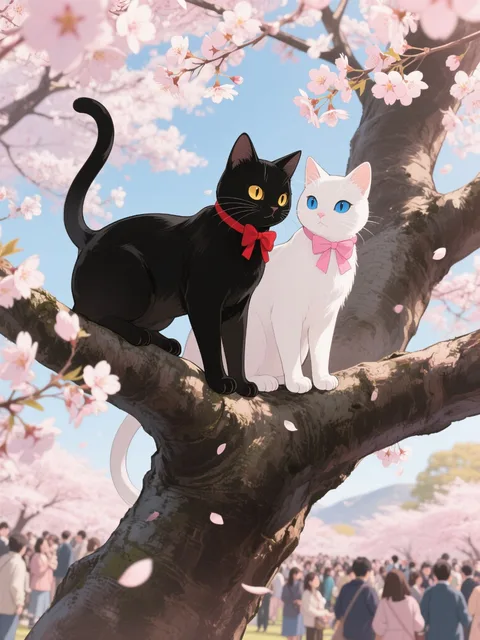 人間達と違ってゆっくり初デートにゃ💕