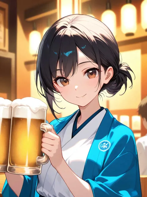 居酒屋の看板娘