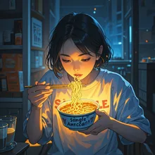 仕事から帰って、部屋が暑くてなんも作りたくない日の豪華ディナー...それはカプ麺‼️