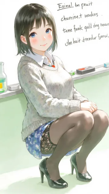 先生のニット