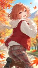 P 紅葉彩る
