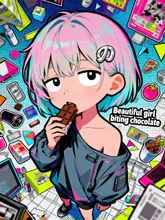 Valentine's Chocolate — ALMOND VANILLAさんのAIイラスト
