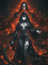 「死神の大神」🖤✶.⋆°✮· — ソヘルさんのAIイラスト