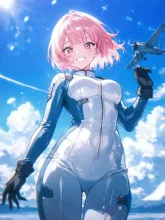 パイロットの明梨。