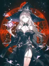 魔女 — 魔法陣イラストのAIイラスト|SUPPART