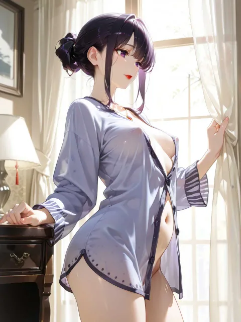 ペンダントが光らん
