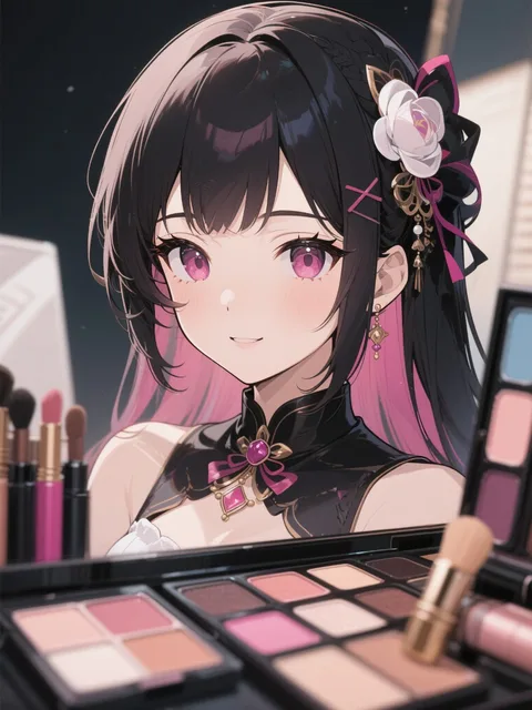 Makeup seeking beauty - 画像生成チャレンジ