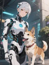 サイボーグ、懐かれる。