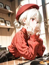 レコードをかける…夜ではなさそう