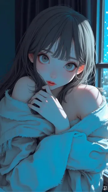 毛布の中