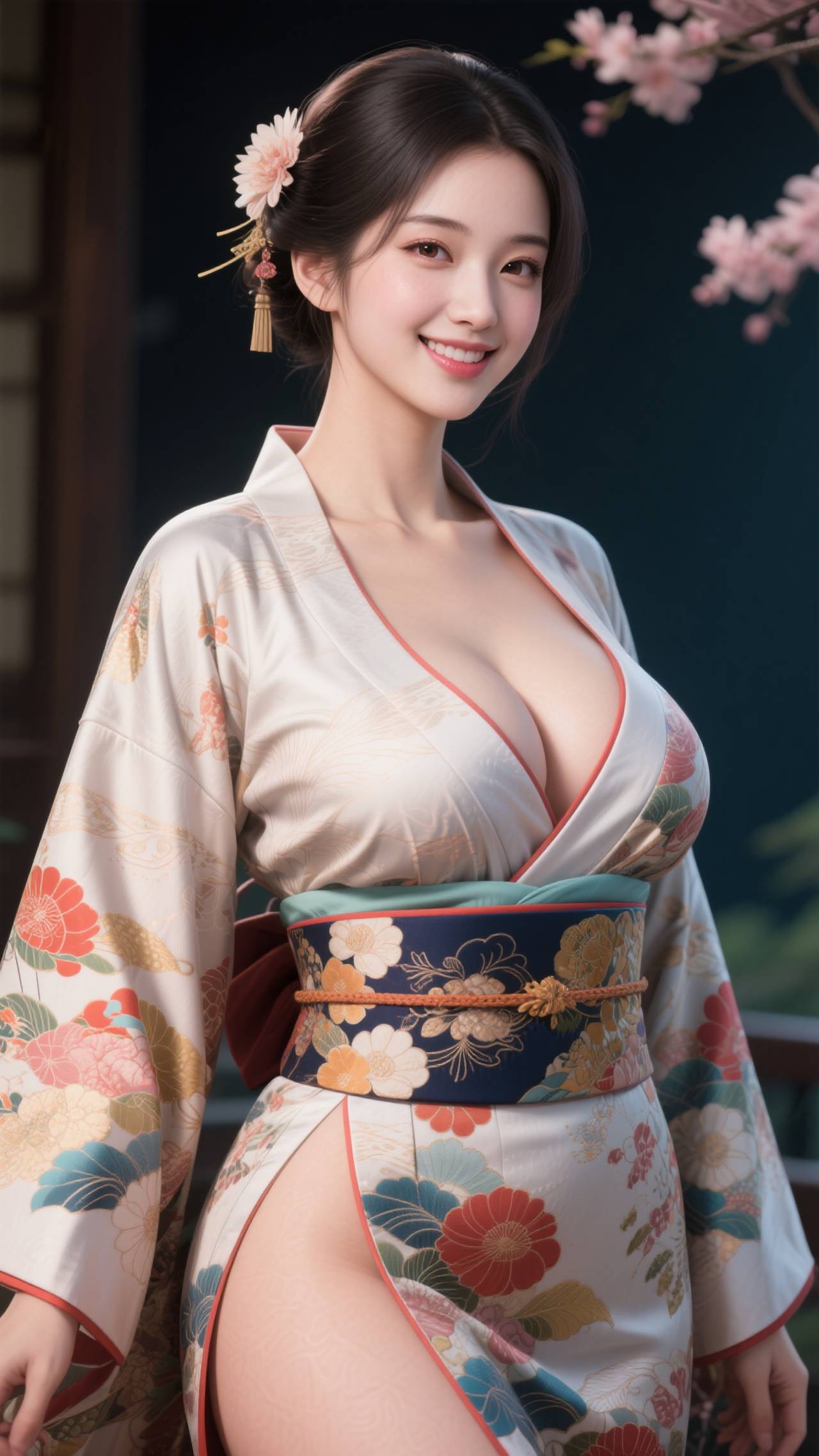 浴衣美人 — Mitsuhiro NishitaniさんのAIイラスト