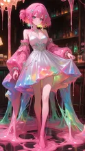 sticky dress