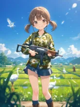 ここの田圃はあたしが守る〜