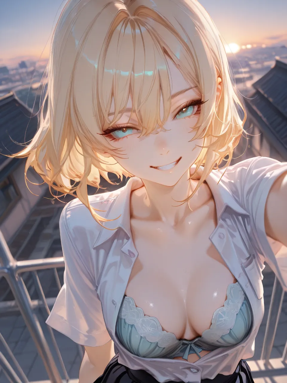 春の晴れ空